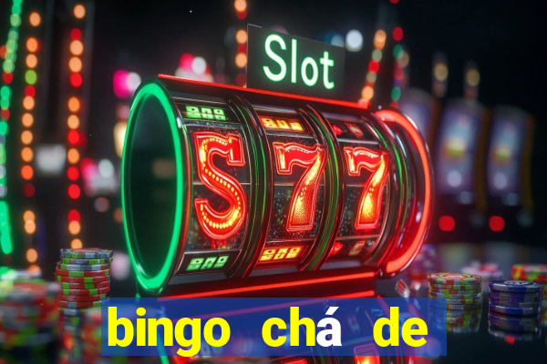 bingo chá de bebê excel