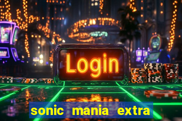 sonic mania extra slot amy