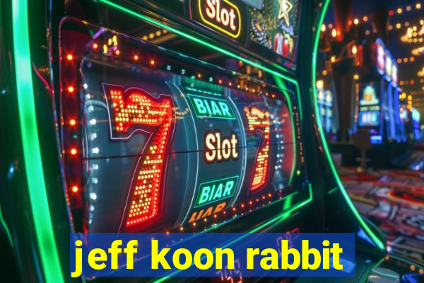 jeff koon rabbit