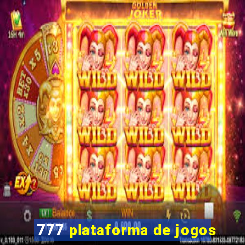 777 plataforma de jogos