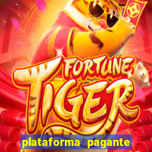 plataforma pagante fortune tiger