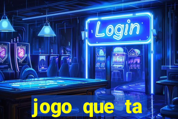 jogo que ta pagando na betano