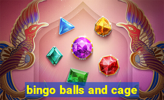 bingo balls and cage