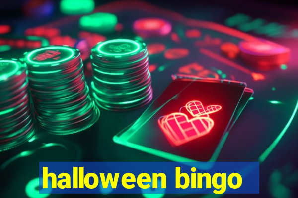 halloween bingo