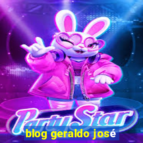 blog geraldo josé