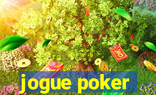 jogue poker