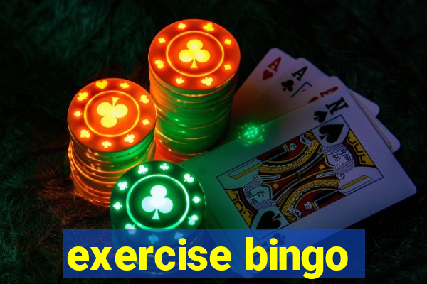 exercise bingo