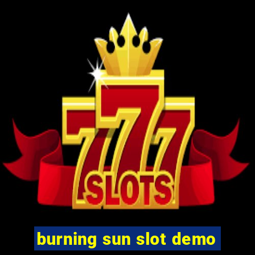 burning sun slot demo