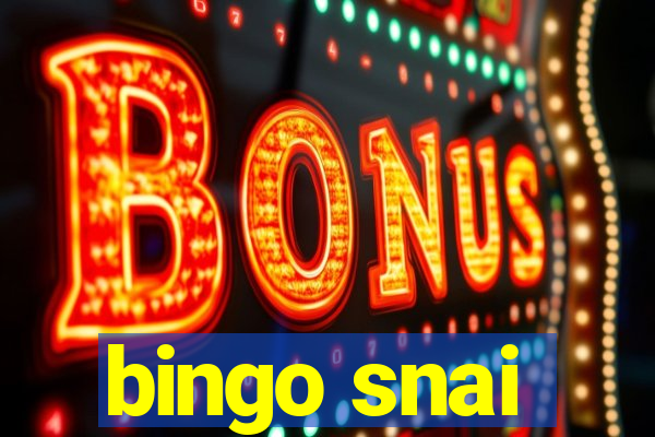 bingo snai