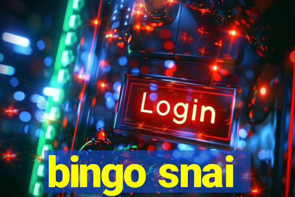 bingo snai