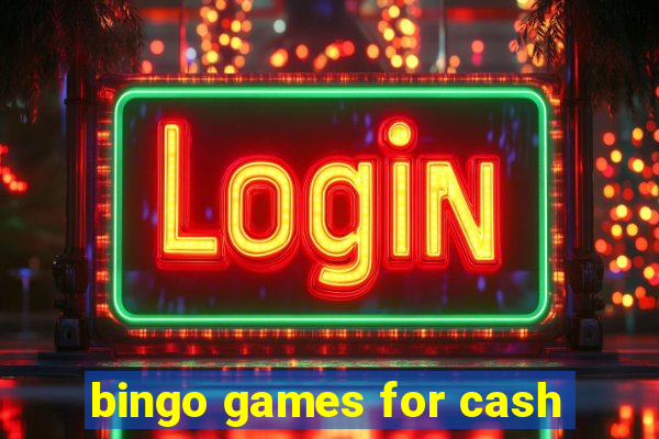 bingo games for cash