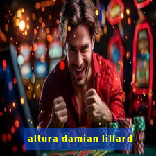 altura damian lillard