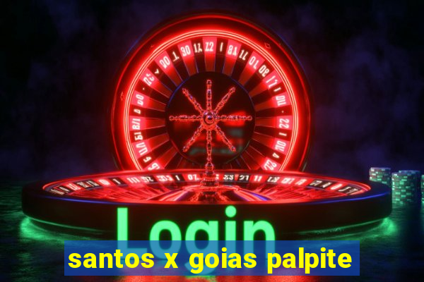 santos x goias palpite