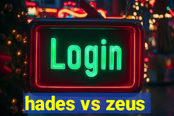 hades vs zeus