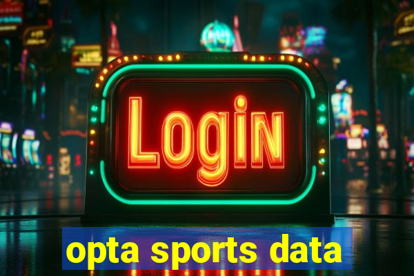 opta sports data