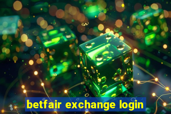 betfair exchange login