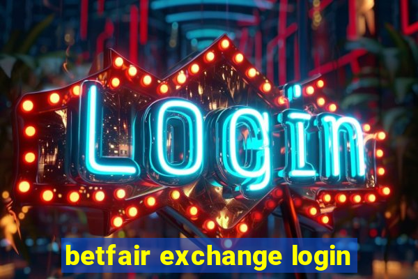 betfair exchange login