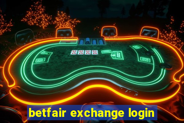 betfair exchange login