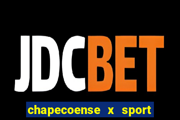 chapecoense x sport recife palpite