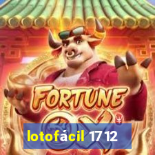 lotofácil 1712