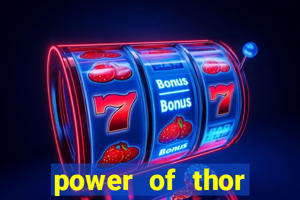 power of thor megaways slot free play