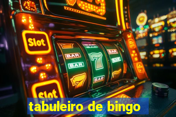 tabuleiro de bingo