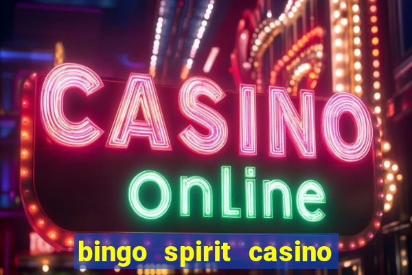 bingo spirit casino no deposit bonus codes