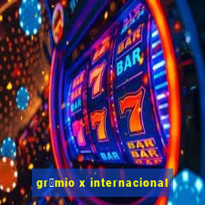 gr锚mio x internacional