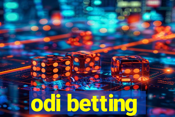 odi betting