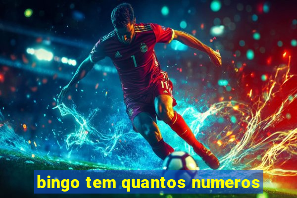 bingo tem quantos numeros