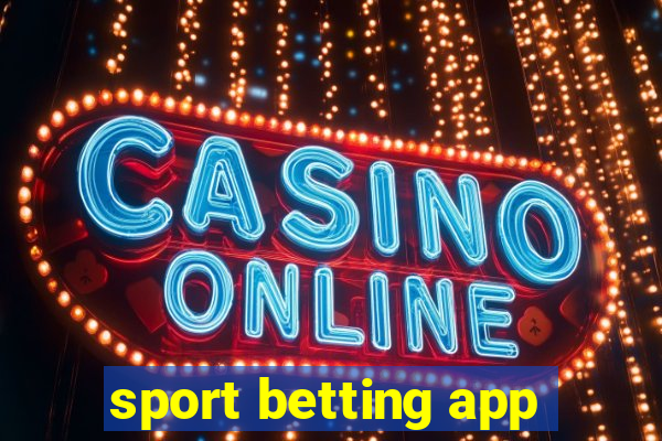 sport betting app