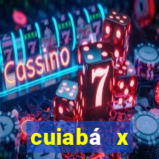 cuiabá x fluminense ao vivo