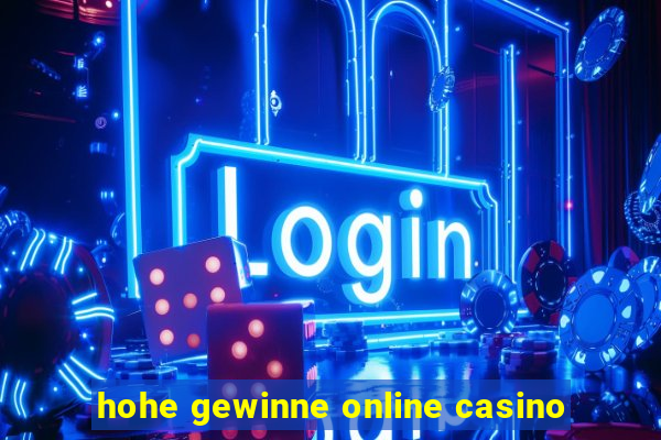 hohe gewinne online casino