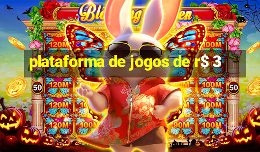 plataforma de jogos de r$ 3