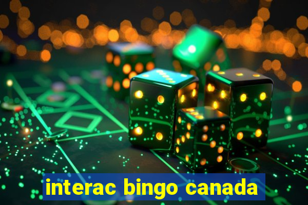 interac bingo canada