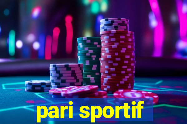 pari sportif