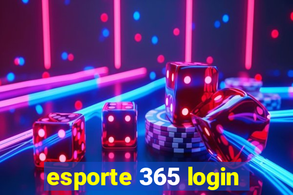 esporte 365 login