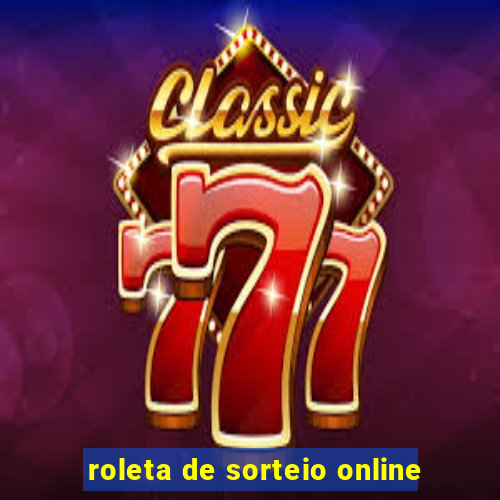 roleta de sorteio online