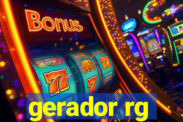 gerador rg