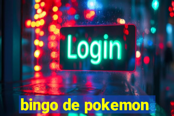 bingo de pokemon