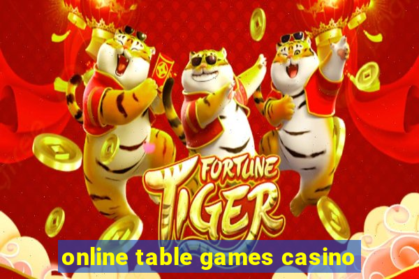 online table games casino