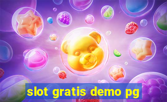 slot gratis demo pg