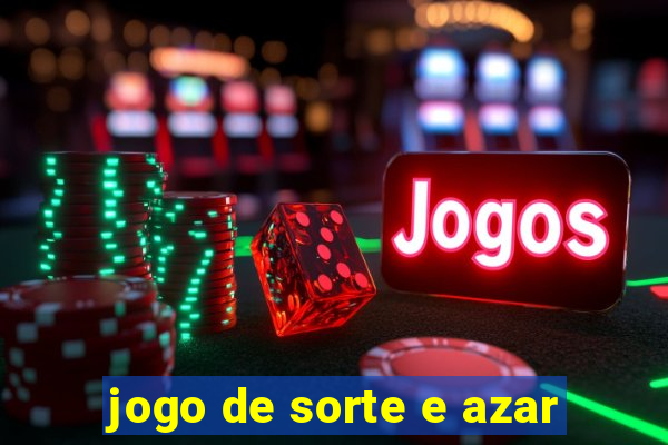 jogo de sorte e azar