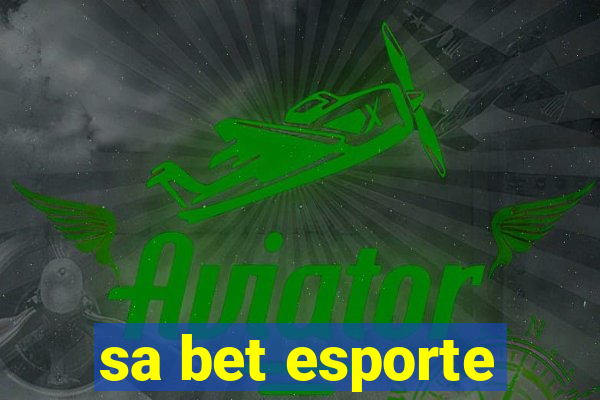 sa bet esporte