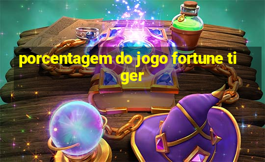 porcentagem do jogo fortune tiger