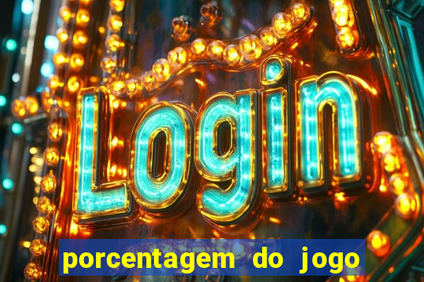 porcentagem do jogo fortune tiger