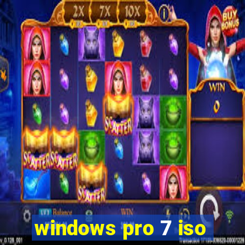 windows pro 7 iso