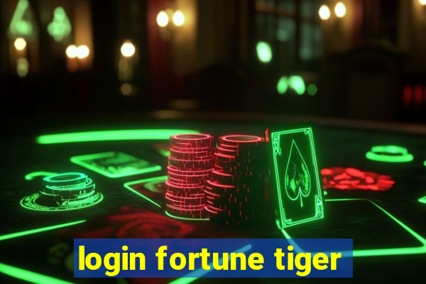 login fortune tiger