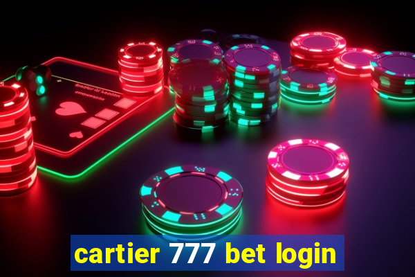 cartier 777 bet login