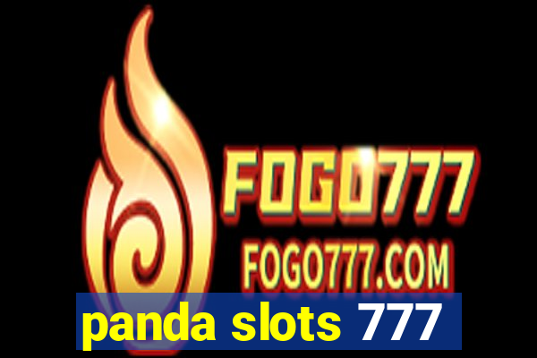 panda slots 777